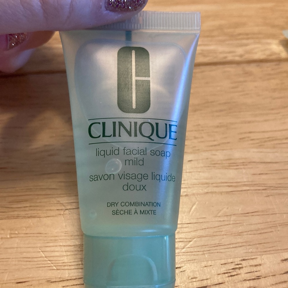 Clinique liquid facial soap. Mild